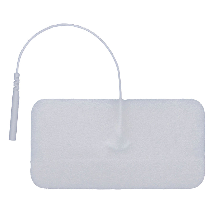 AdvanTrode Elite Electrode, 1.75"x3.75" rectangle, white foam, 40/box