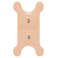 Freedom-Stim Dysphagia electrode - tan foam, 2"x3.5" butterfly w/snap, 100 treatments