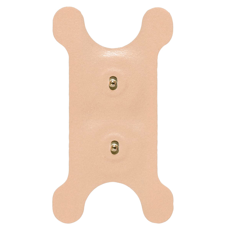 Freedom-Stim Dysphagia electrode - tan foam, 2"x3.5" butterfly w/snap, 100 treatments
