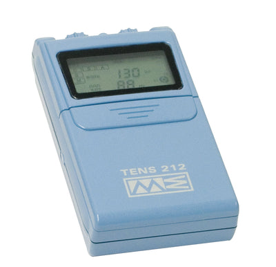 Mettler TENS 212 digital 2-channel Stimulator with carry case and accessories