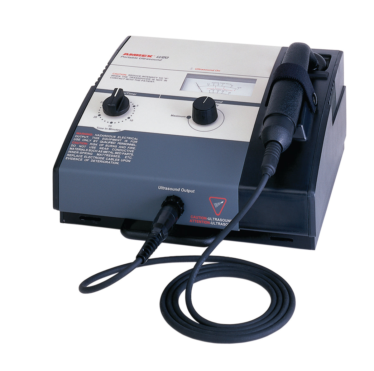 Amrex Ultrasound - U/20 with 10 cm head and QuickConnect Transducer