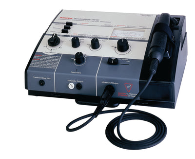 Amrex Ultrasound/Stim Combo - US/50 (Low Volt), 1.0 and 3.3 MHz with 10 cm head and Standard Transducer