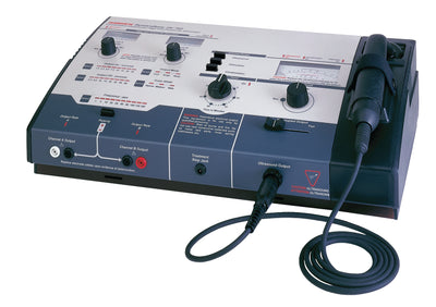 Amrex Ultrasound/Stim Combo - US/752 (High Volt), 1.0 and 3.3 MHz with 5 cm and 10 cm head and QuickConnect Transducer