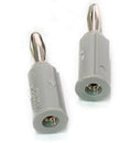 Mettler Pin to Banana Adapter Plug, Grey - set of 4