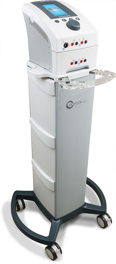 TheraTouch EX4, 4-channel stim unit, cart included
