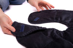 Sommerfly, Relaxer Travel Sized Weighted Blanket, Navy Blue Corduroy, Small - FE-13-4131