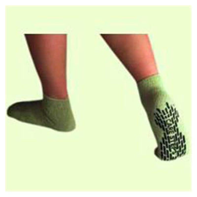 Alba Slippers Patient Care-Step Terrycloth Beige Large 48/Bx - Waldensian, Inc - 80104