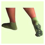 Alba Slippers Patient Care-Step Terrycloth Beige Large 48/Bx - Waldensian, Inc - 80104