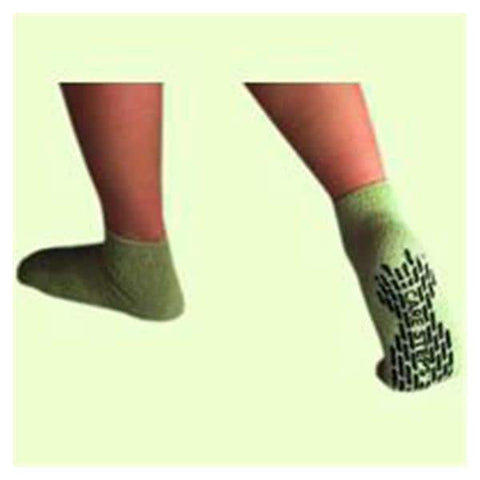 Alba Slippers Patient Care-Step Terrycloth Beige Large 48/Bx - Waldensian, Inc - 80104