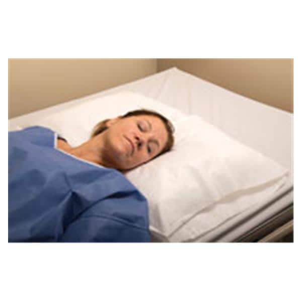 Graham Medical Pillowcase 21 in x 30 in Tissue / Poly White 100/Ca - 70360N