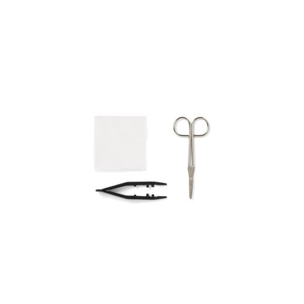 Medline Industries Inc Tray Suture Removal Comfort Loop With Gauze 3x3" 12-Ply/Forceps 50/Ca - MDS707555