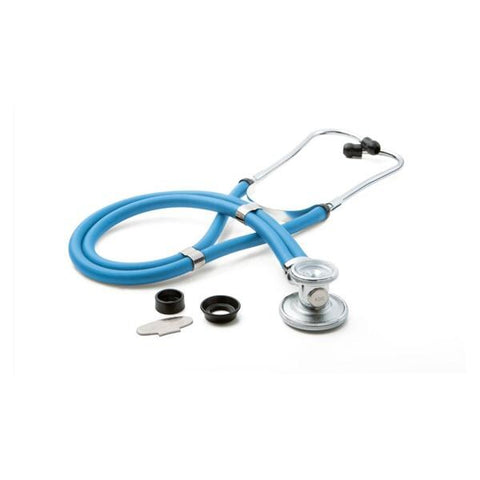 American Diagnostic Corp. Stethoscope Sprague Rappaport Adscope 641 Neon Blue Adult/Pediatric 30" 2Hd Eachch - 641NB