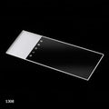 Globe Scientific Microscope Slides, Glass, 25 x 75mm, 90° Ground Edges, Frosted, 1 End, Both Sides