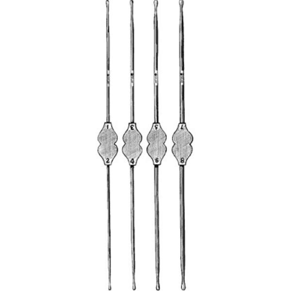 Sklar Instruments Probe Lacrimal Williams Rounded End Stainless Steel Reusable Each - 65-4120