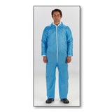 Graham Medical Coverall Small / Medium Blue 25/Ca - 79743