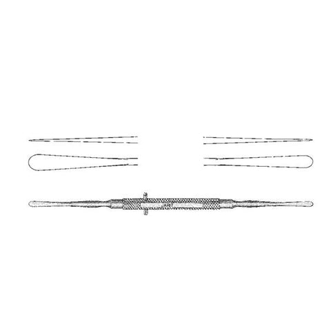 Integra Miltex Inc Elevator 7-1/4" Wide Double Ended 3.5mm Each - 285-381