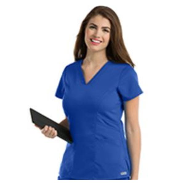 Grey's Anatomy (TM) Scrub Top Greys Anatomy™ 41452 Womens Medium Galaxy Each - 41452-503-M