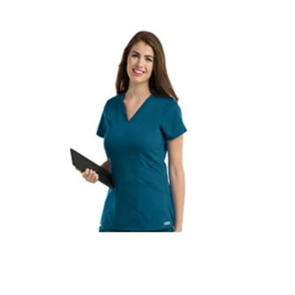 Grey's Anatomy (TM) Scrub Top Greys Anatomy™ 41452 Womens 3X Large Bahama Each - 41452X3283XL