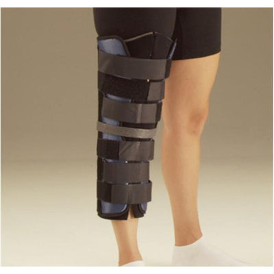 Deroyal Industries Inc Immobilizer Tri-Panel Tietex Knee Black Each - A142000
