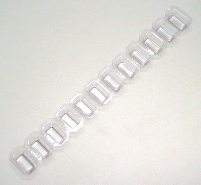 capsa BOA Unit Dose Clear Cup - 1/4 Inch Deep - Case Of 24,000