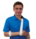 Strap Arm Sling with Neck Pad | Each