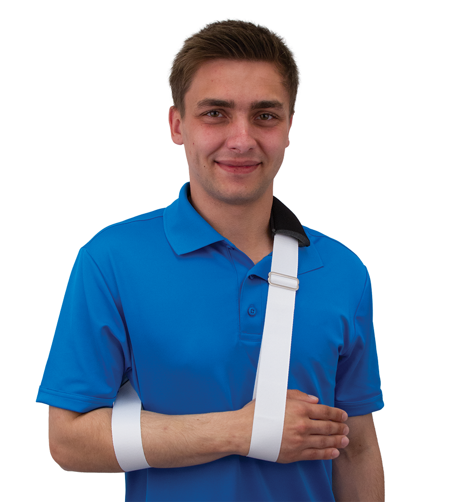 Strap Arm Sling with Neck Pad | Each