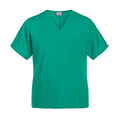 Cherokee Workwear Scrub Top Unisex 2X Large Surgical Green Each - 4777-SGRW-2X