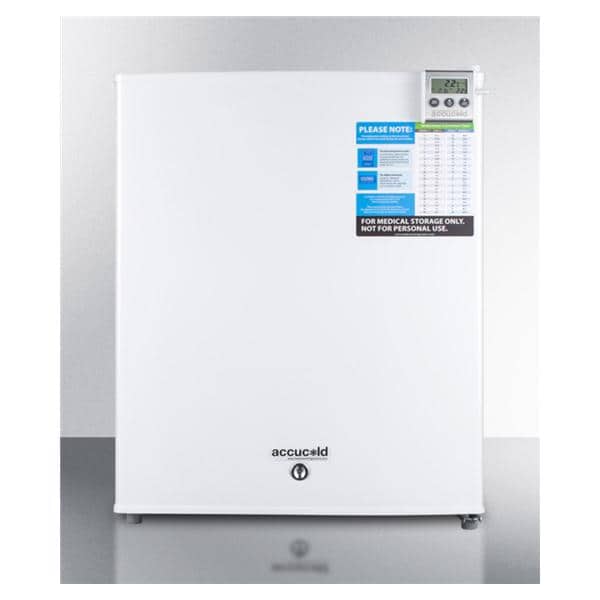 Felix Storch (Summit) Refrigerator Pharma/Vax Accucold VAC Series .8 Cu Ft 17.75x18.5x24.88" Cmpct Each - FF28LWHVAC