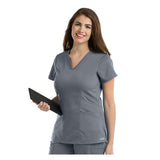 Grey's Anatomy (TM) Scrub Top Greys Anatomy™ 41452 Womens 4X Large Granite Each - 41452X9104XL