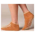 Alba Slippers Patient Terry Treads Beige Large Size 48/Case - Waldensian, Inc - 46012-LAR