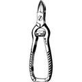 Sklar Instruments Nipper Nail Concave Stainless Steel Each - 97-1045