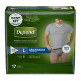 Kimberly Clark Professional Underwear Male Large 38-64" Maximum 34/Ca - 47926