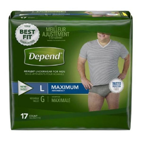 Kimberly Clark Professional Underwear Male Large 38-64" Maximum 34/Ca - 47926