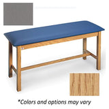 Hausmann Industries Table Treatment 2" High Density Urethane Foam Top Dark Gray 400lb Capacity Each - 4002-346-27-