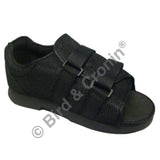 Bird & Cronin Shoe Post-Op Black Men 10.5-12 Size Large Each - 8143274