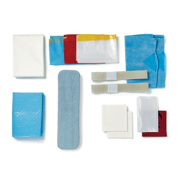 Medline Industries Inc Kit Turnover QuickSuite With Sheet/Covers/Bag LF 10/Ca - DYKQSUITEM