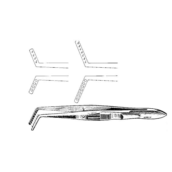 Integra Miltex Inc Forcep Muscle Recession Jameson 3-7/8" 12mm Each - 355-375