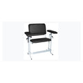 Dukal Corporation Upholstered Chair Tech-Med Black Bariatric/700lb Capacity Padded Back/Seat 1/Ca - 4386XF-BLK