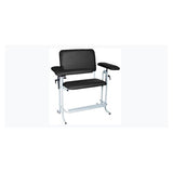 Dukal Corporation Upholstered Chair Tech-Med Black Bariatric/700lb Capacity Padded Back/Seat 1/Ca - 4386XF-BLK