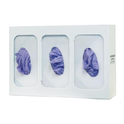 Bowman Medical Products Holder Glove Box Powder Coated Steel White Each - GL003-0413