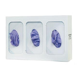 Bowman Medical Products Holder Glove Box Powder Coated Steel White Each - GL003-0413