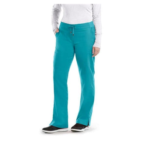 Grey's Anatomy (TM) Pant Cargo Greys Anatomy™ 4277 Womens X-Small Petite Teal Each - 4277P-39-XS