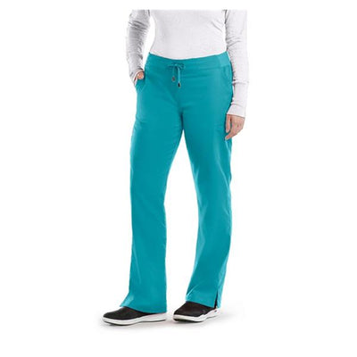 Grey's Anatomy (TM) Pant Cargo Greys Anatomy™ 4277 Womens Large Petite Teal Each - 4277P-39-L