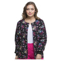 Dickies Jacket Warm-Up Ctn/Spndx Dickies W Beautiful Ptls XS 2Pckt Each - DK301BUPT-XS