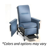 Champion Manufacturing Recliner Patient 85 Series Powder-Coated Steel Frame 300lb Capacity Cblstn Each - 858FS06-TS7