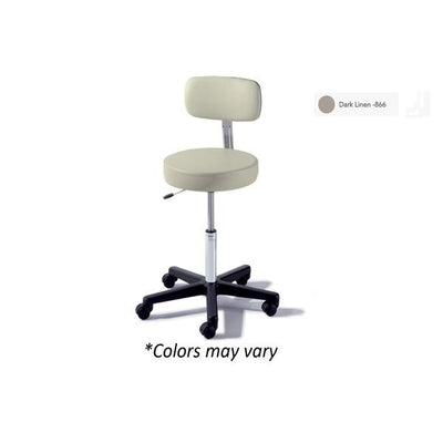 Midmark Corporation Stool Exam Ritter Value Series Ultrafree Dark Linen At LkCasetr Backrest 5 Leg Each - 273-005-866