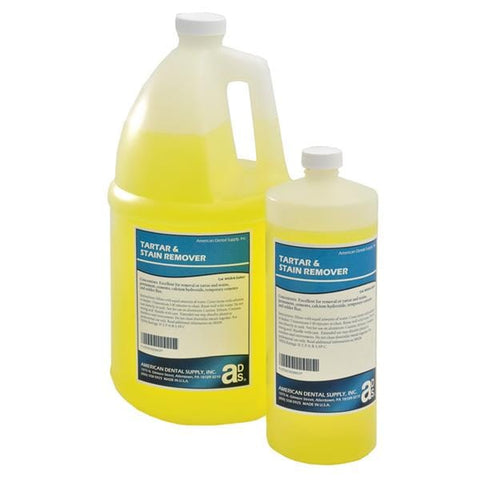 American Dental Supply Tartar and Stain Remover Concentrate (1:1) 32 oz 1/Ea - N928-6
