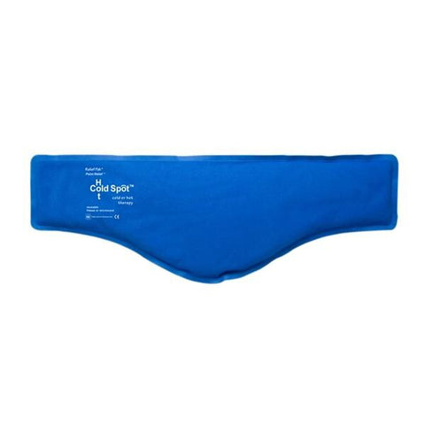 Fabrication Enterprises Compress Therapy Relief Pak Cold n' Hot SensaFlex Contour Neck 7x22" Gel Blue Each - 11-1294