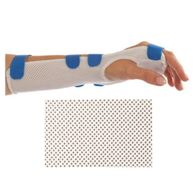 Fabrication Enterprises Material Splinting Orfit Natural Non-Stick Coating White 18x24x3/32" Each - 24-5713-1