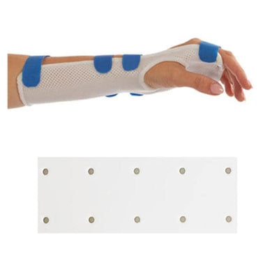 Fabrication Enterprises Material Splinting Orfit Natural Non-Stick Coating White 18x24x1/8" Each - 24-5715-1